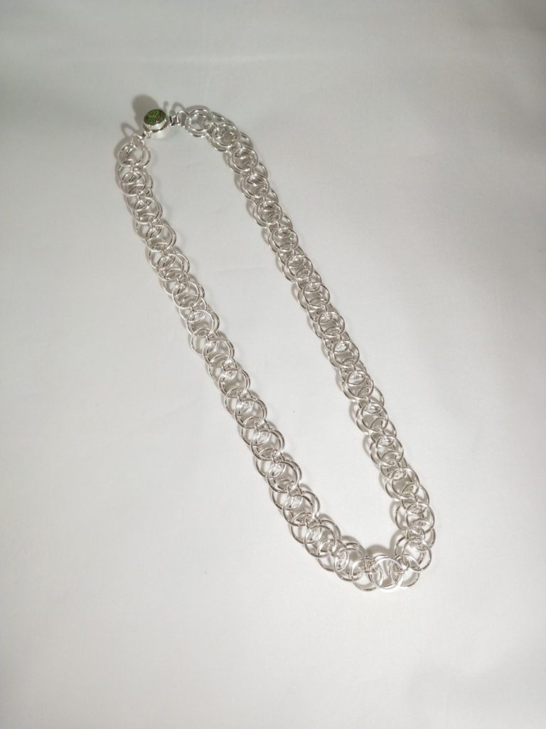 Silver Wire Necklace Bev Potty